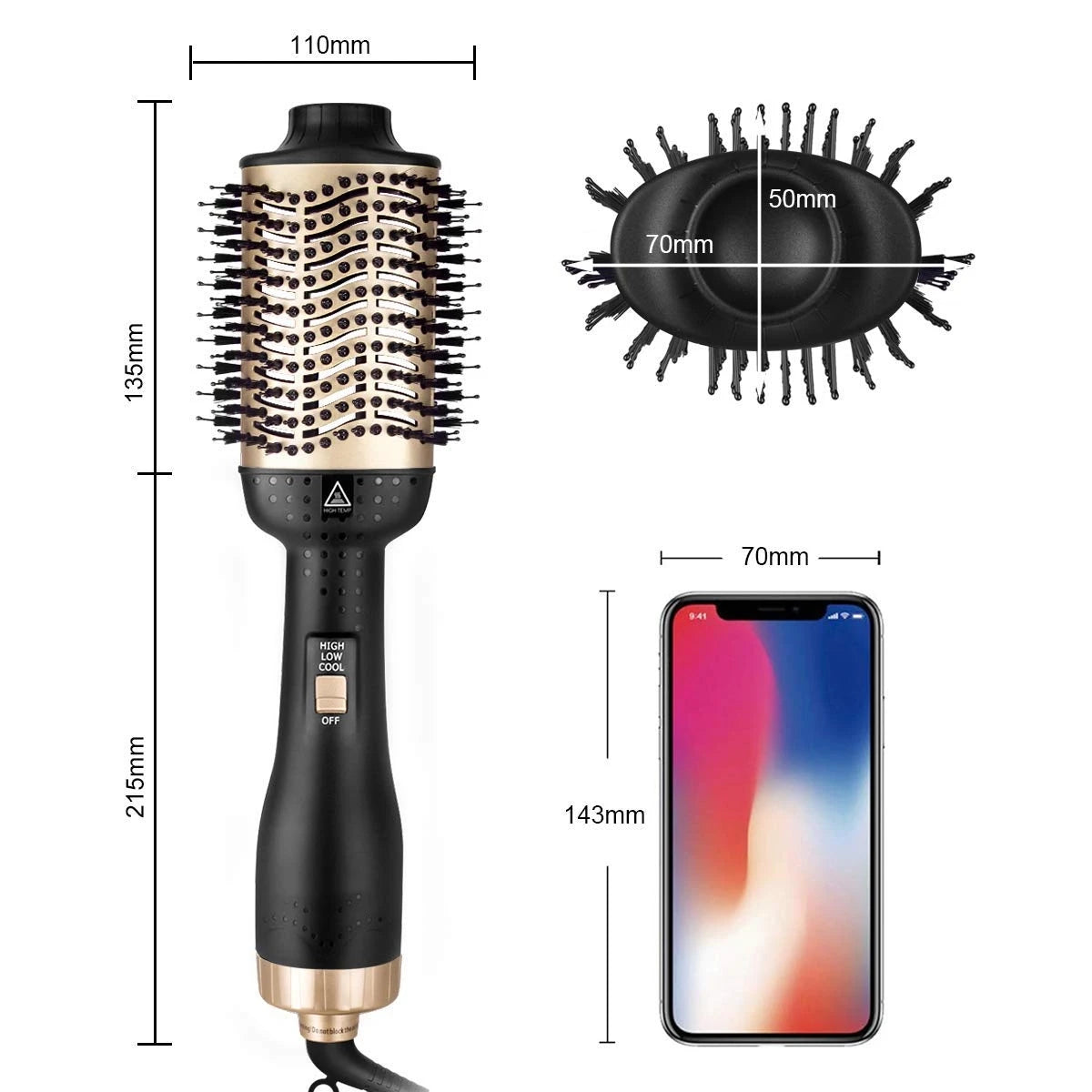 The One Step Hair Dryer Brush